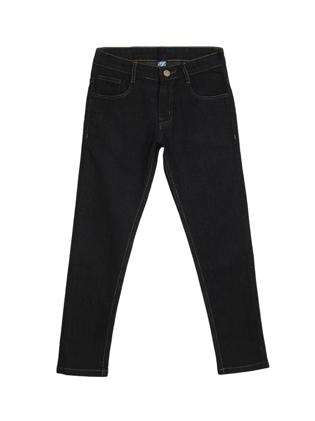 

V-Mart Boys Mid-Rise Clean Look Jeans, Black