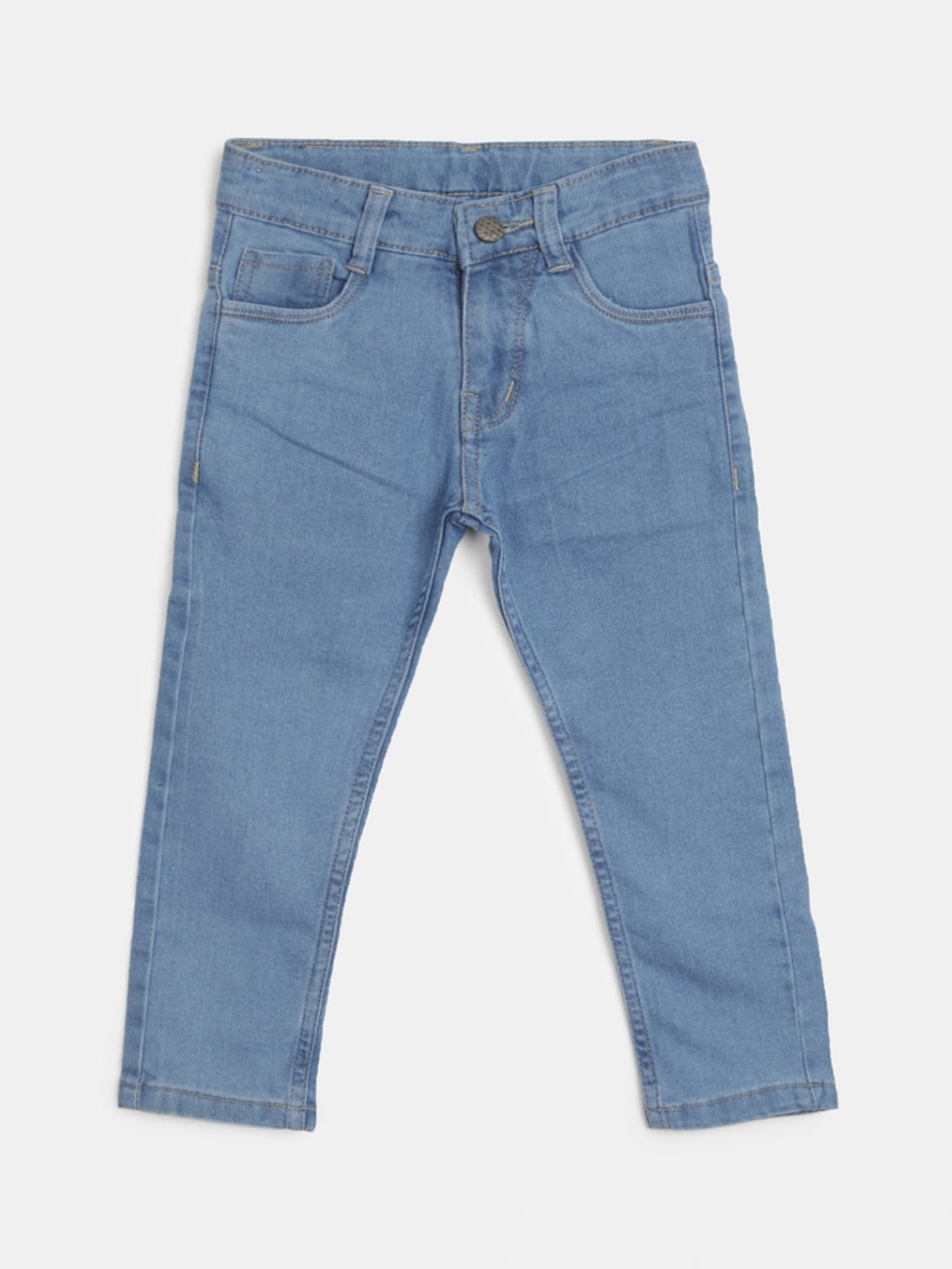 

V-Mart Boys Mid-Rise Clean Look Jeans, Blue