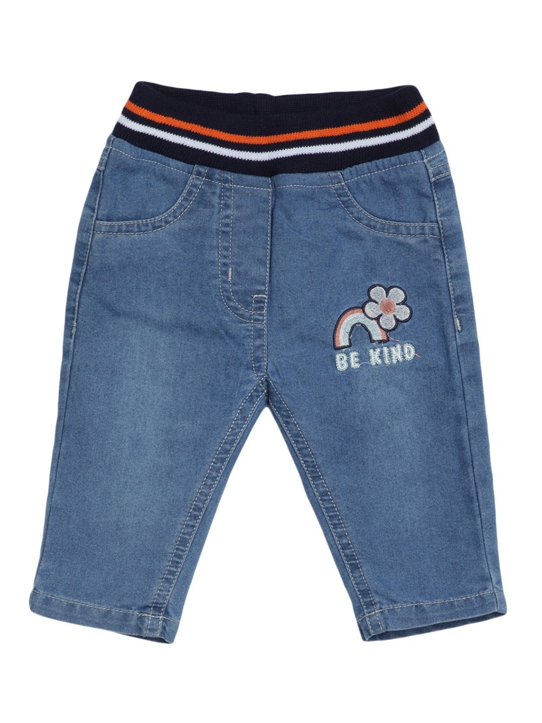 

V-Mart Infants Mid-Rise Clean Look Jeans, Blue