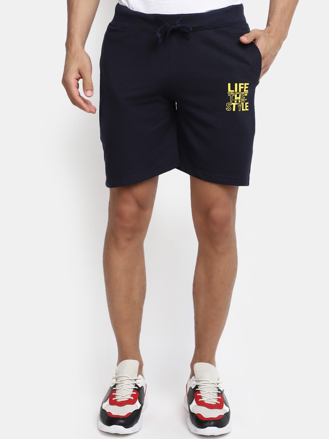 

V-Mart Men Sports Shorts, Blue