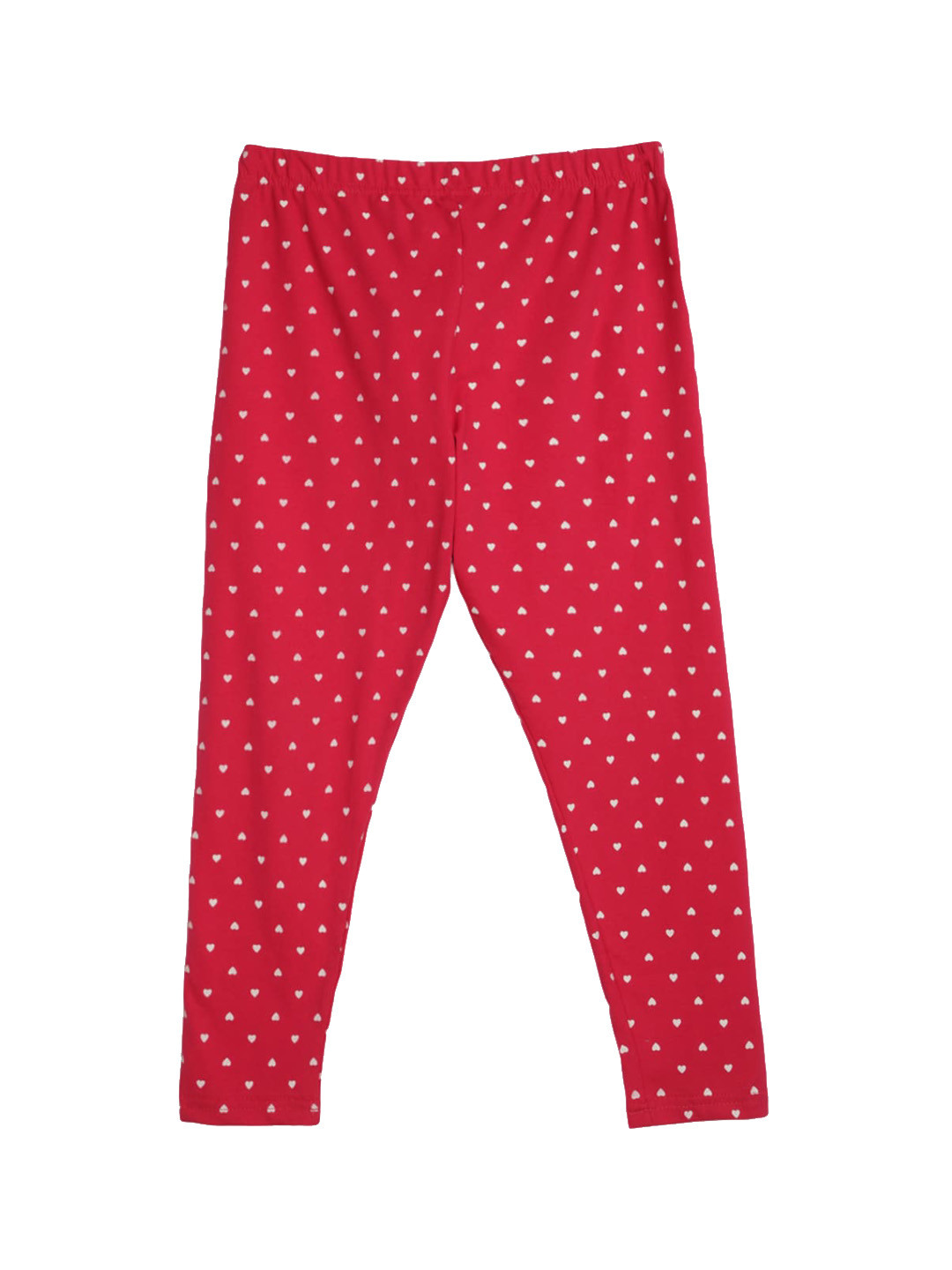 

V-Mart Girls Printed Ankle Length Leggings, Pink