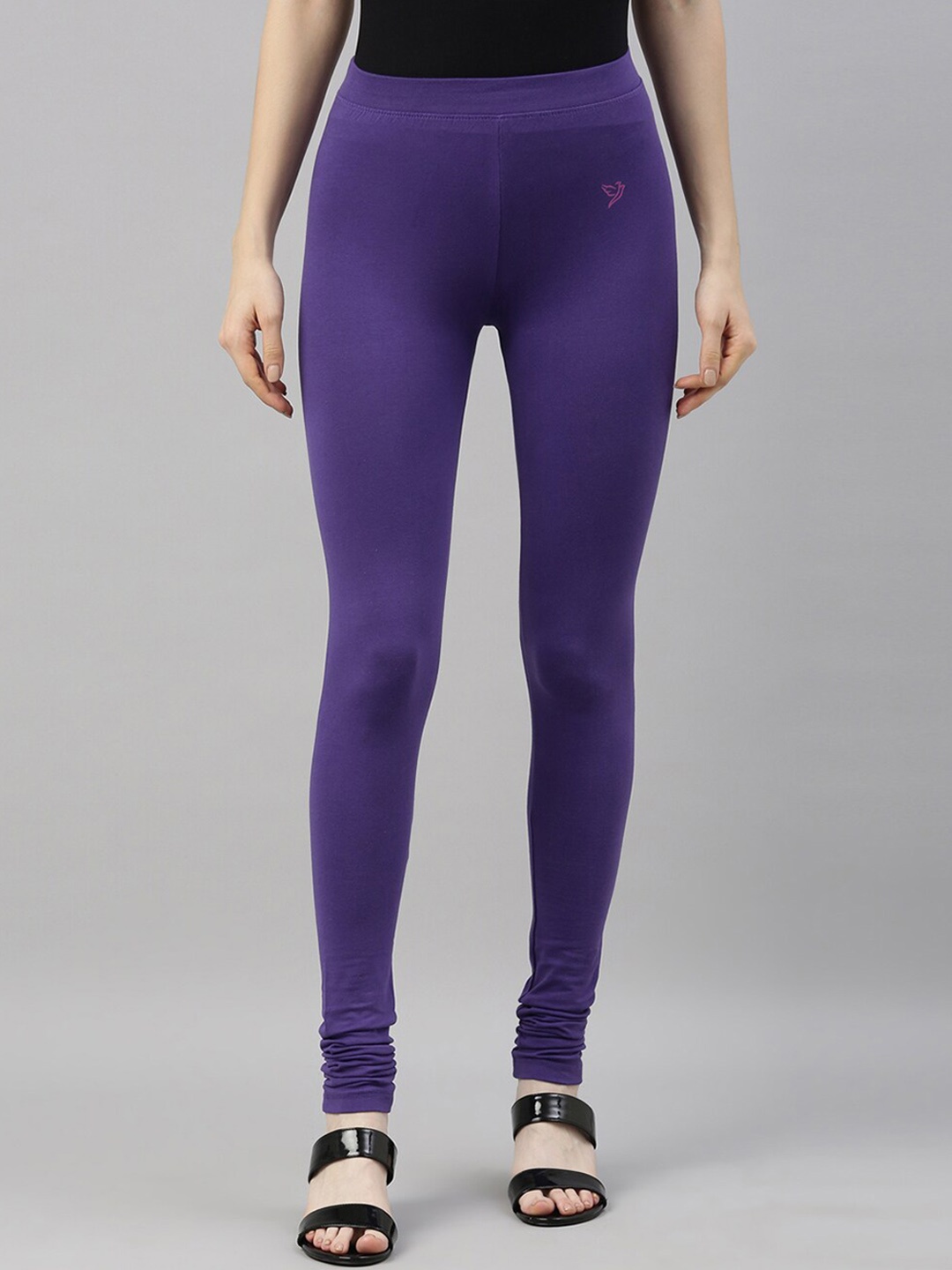 

TWIN BIRDS Churidar Length Leggings, Purple