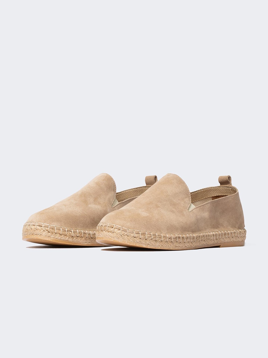 

DeFacto Men Leather Espadrilles, Beige