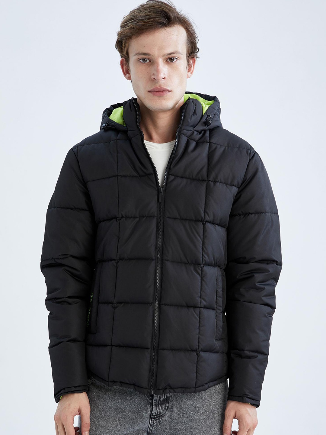

DeFacto Longline Puffer Jacket, Black