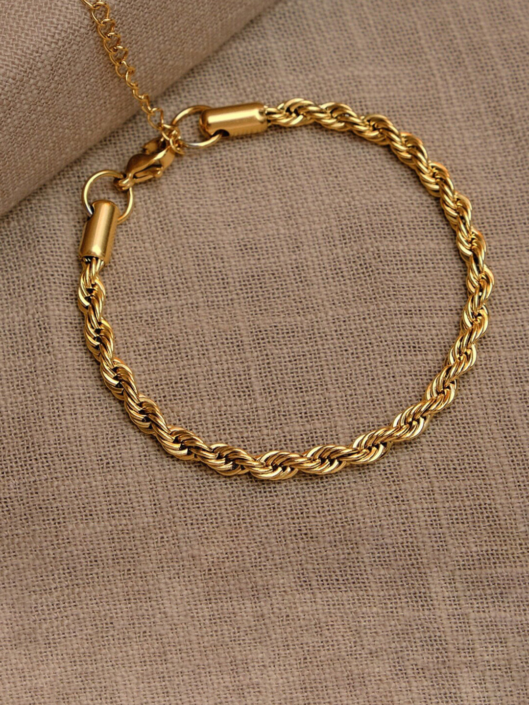 

SALTY Women Gold-Plated Wraparound Bracelet