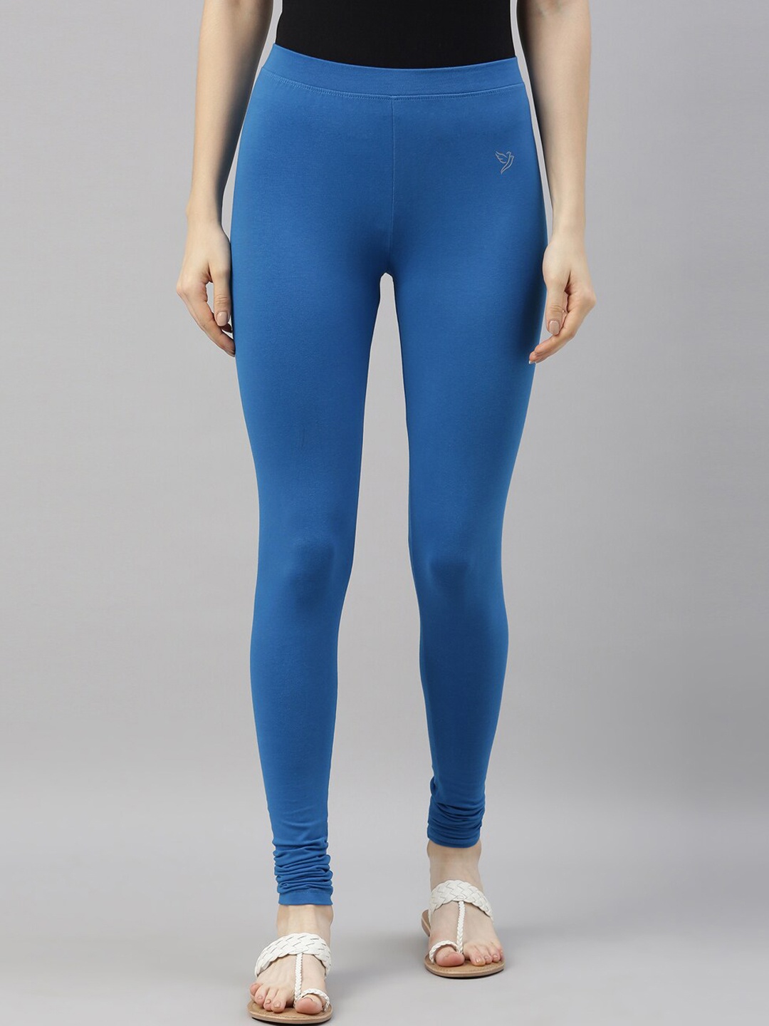 

TWIN BIRDS Churidar Length Leggings, Blue