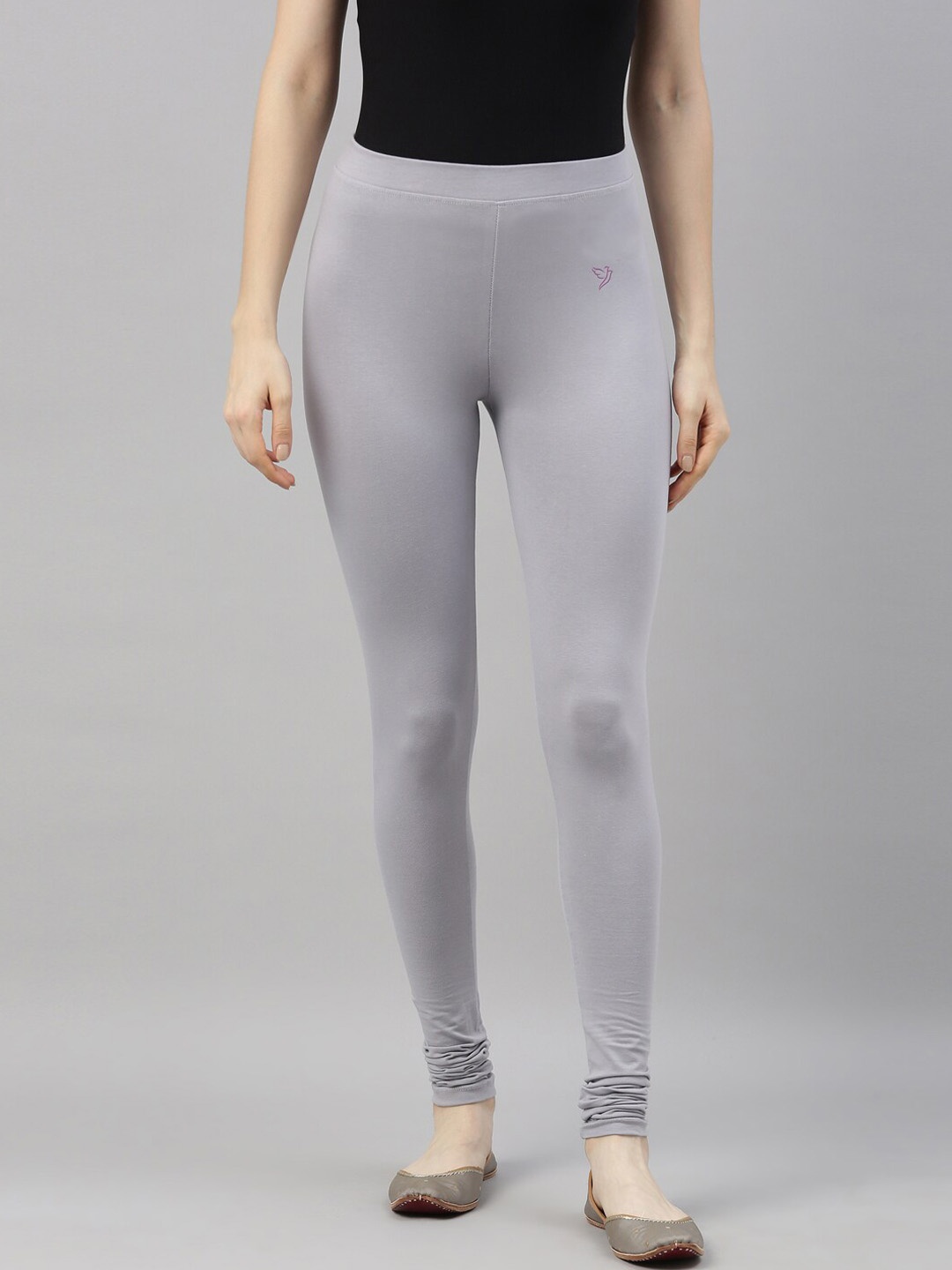 

TWIN BIRDS Churidar Length Leggings, Grey