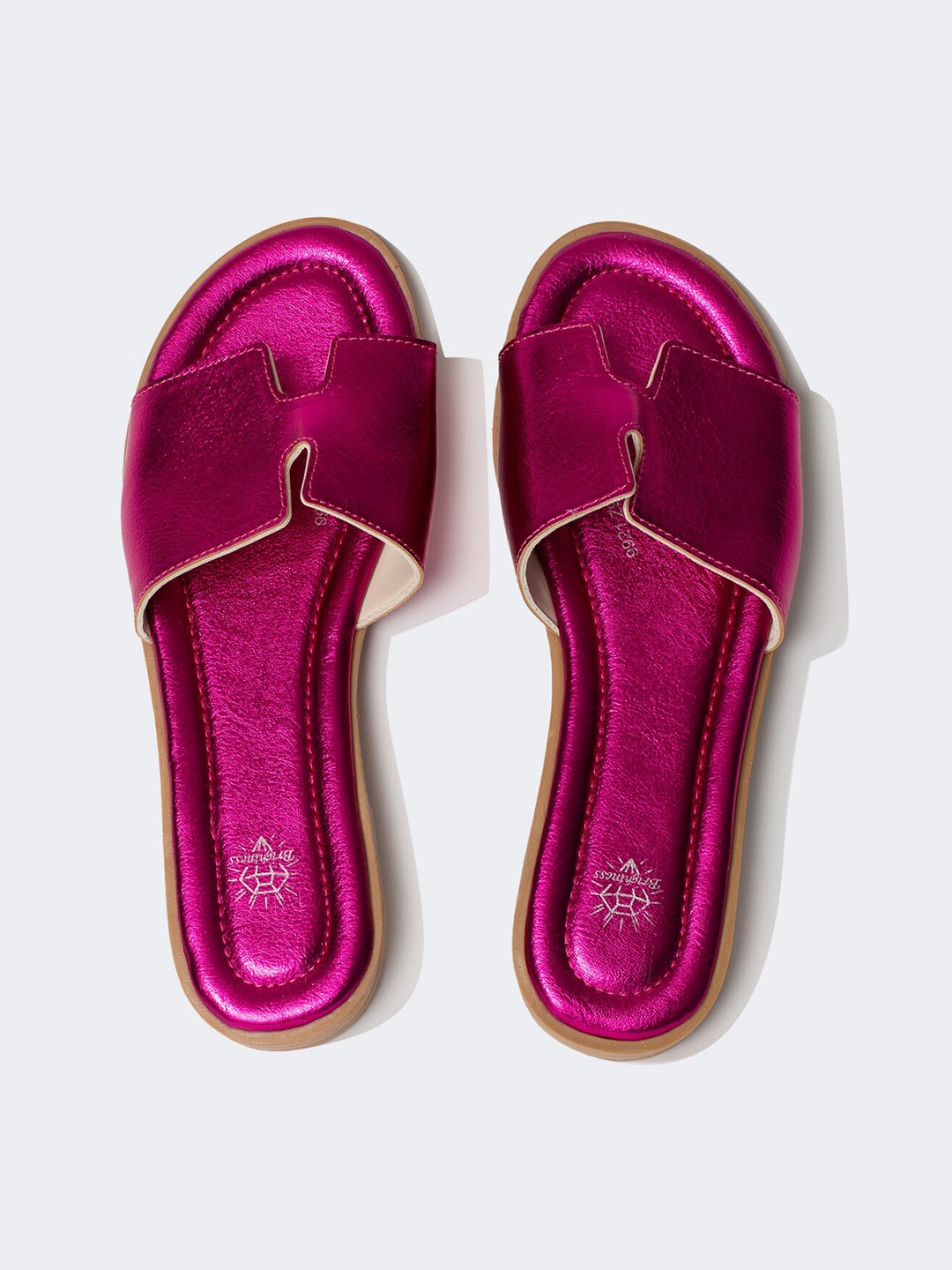 

DeFacto Cut-Out Detail Open Toe Flats, Pink