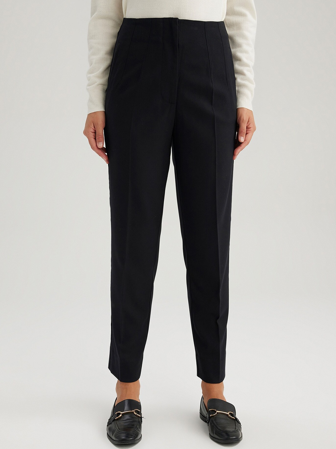 

DeFacto Women Mid Rise Trousers, Na