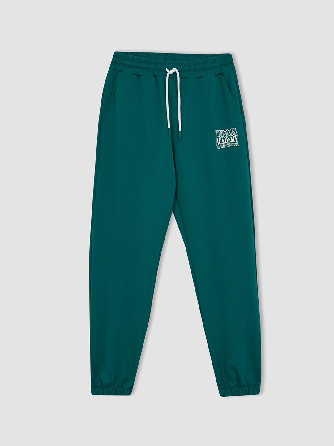 

DeFacto Women Mid-Rise Joggers, Teal