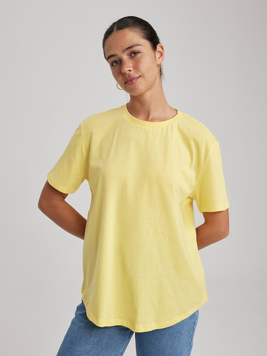 

DeFacto Cotton T-Shirt, Na