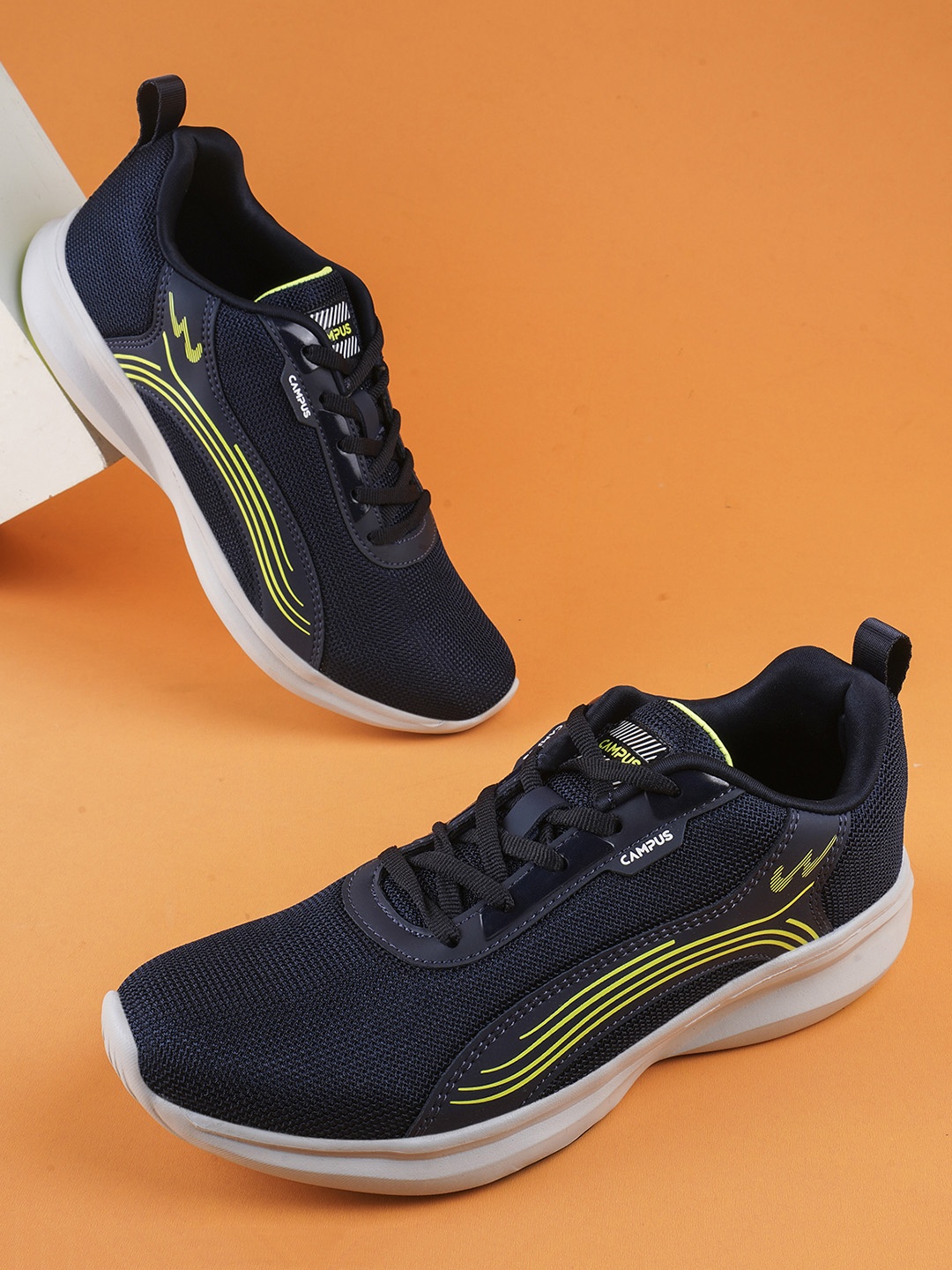 

Campus Men Rush Running Shoes, Navy blue