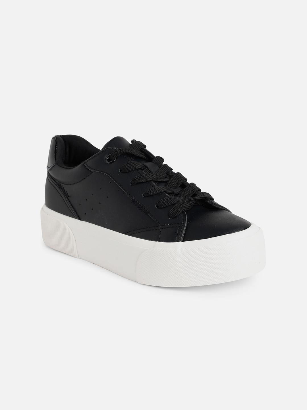 

Call It Spring Women Contrast Sole Flatforms, Black