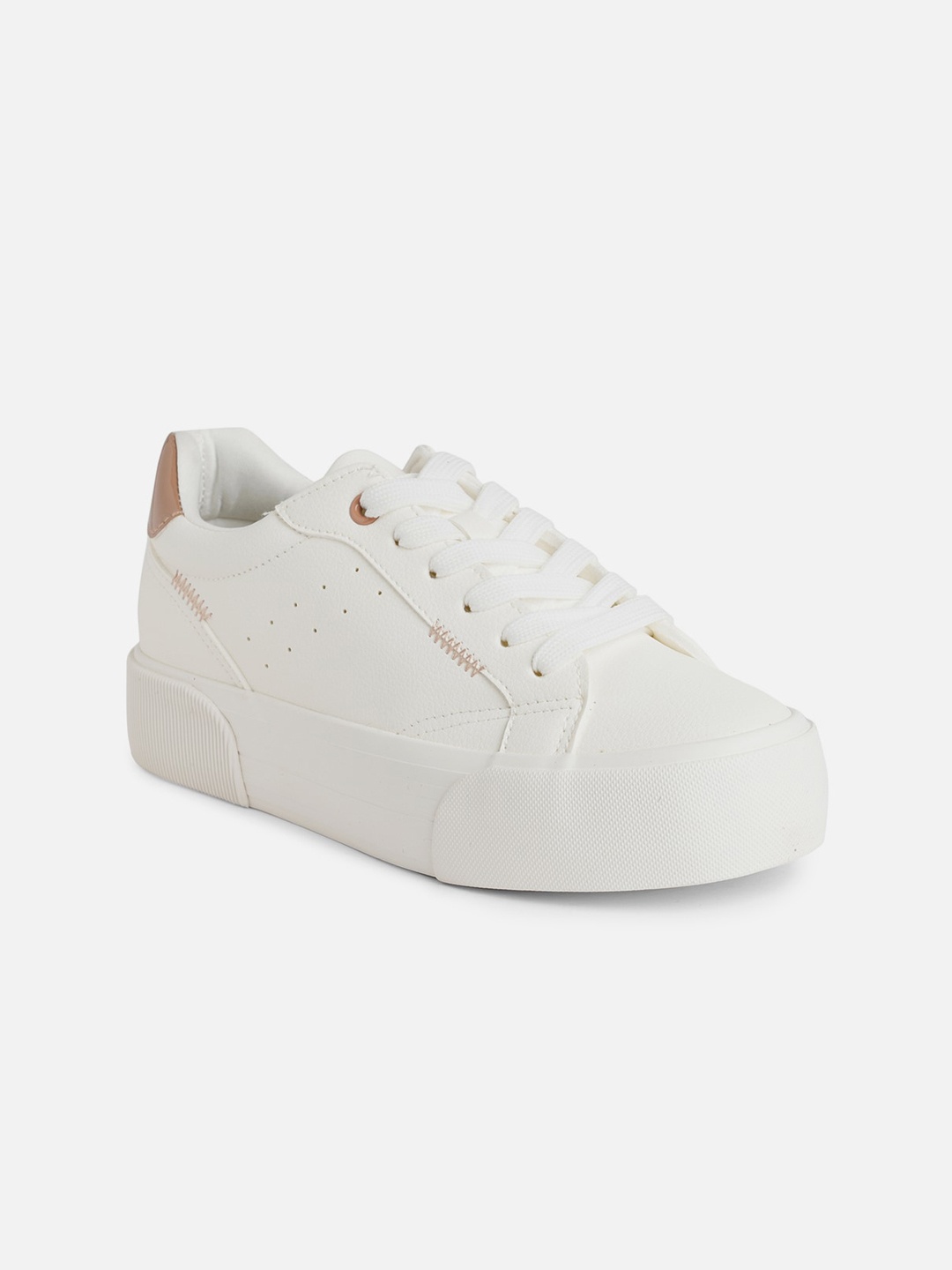 

Call It Spring Women Feeona Lace-Up Sneakers, White