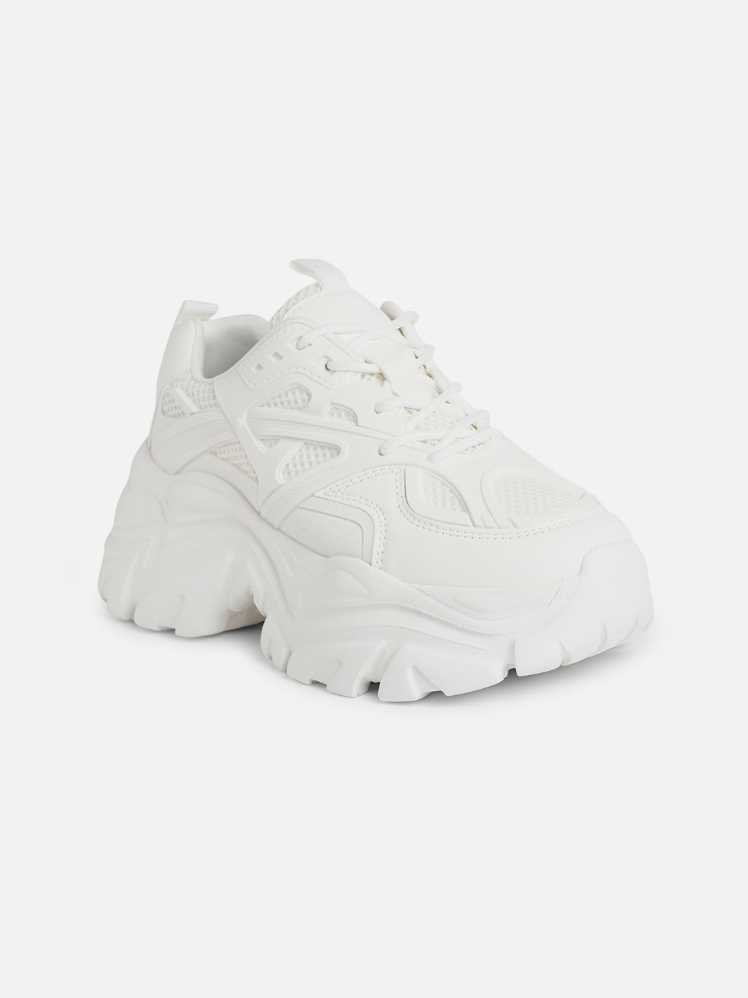 

Call It Spring Women Lace-Up Sneakers, White