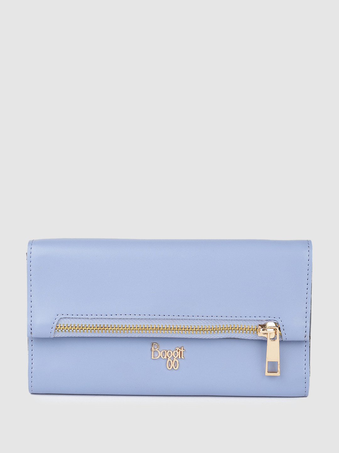 

Baggit Women Three Fold Wallet, Blue