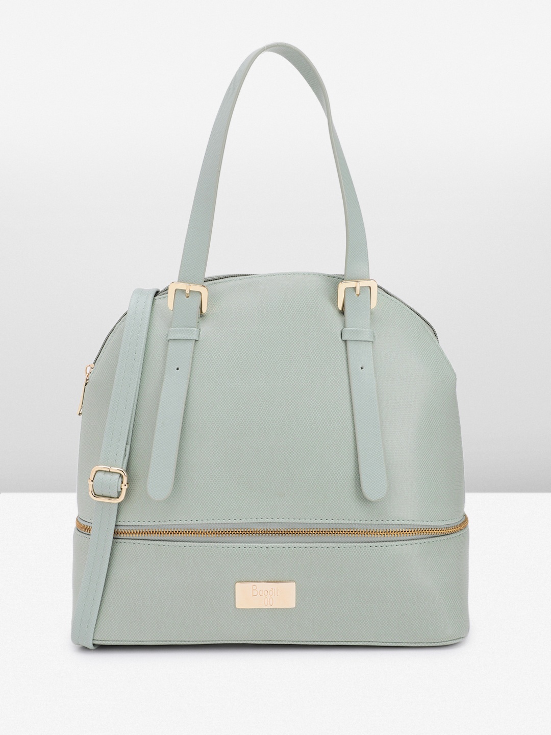 

Baggit Women Textured Shoulder Bag, Green