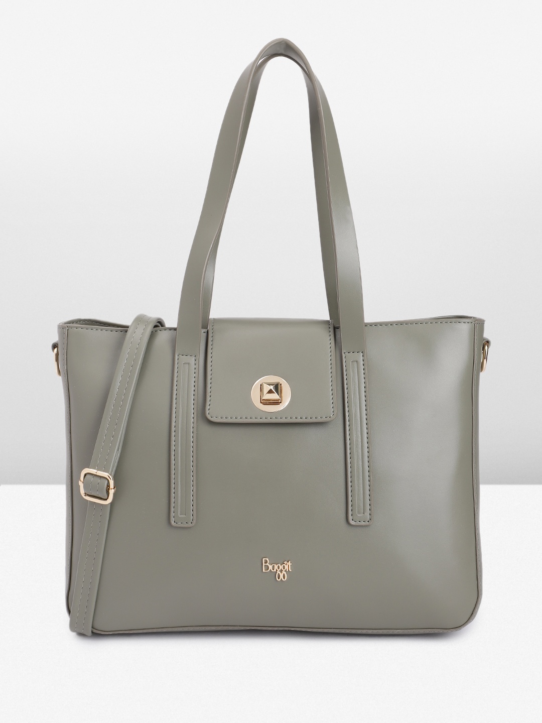

Baggit Structured Shoulder Bag, Green
