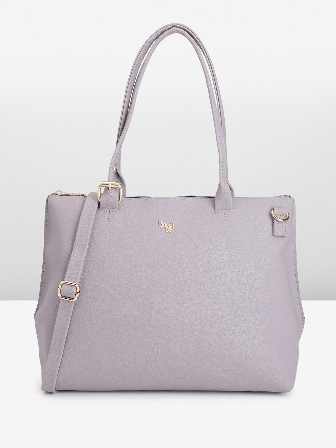 

Baggit Oversized Structured Shoulder Bag, Violet