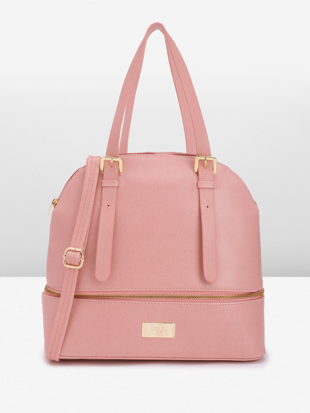 

Baggit Structured Shoulder Bag, Pink