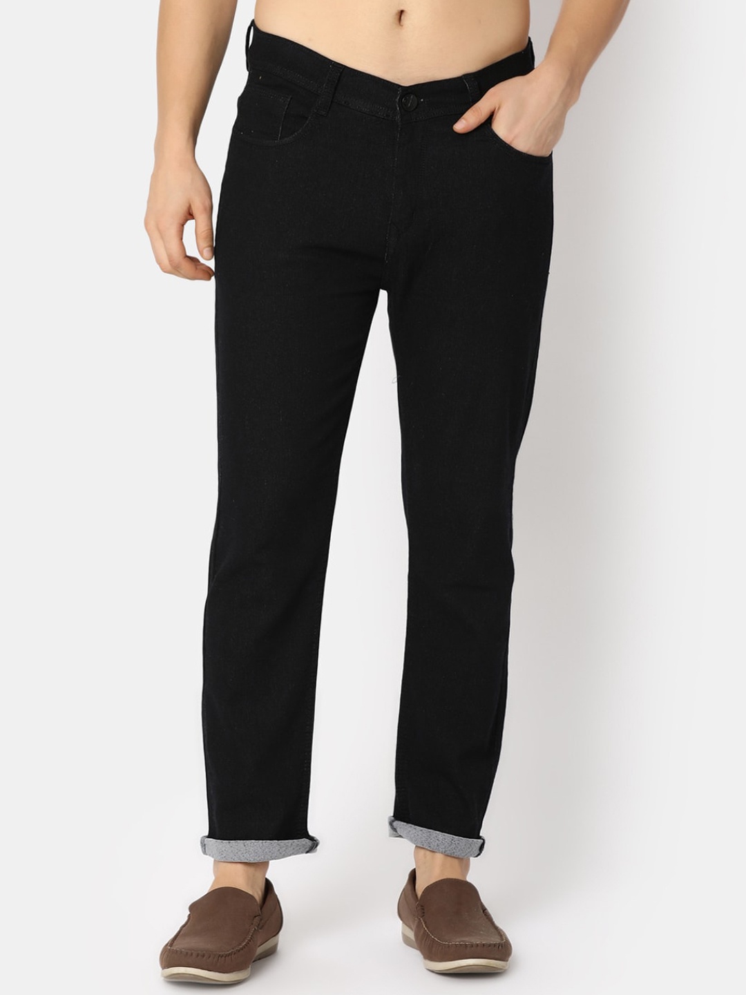 

V-Mart Men Slim Fit Jeans, Black