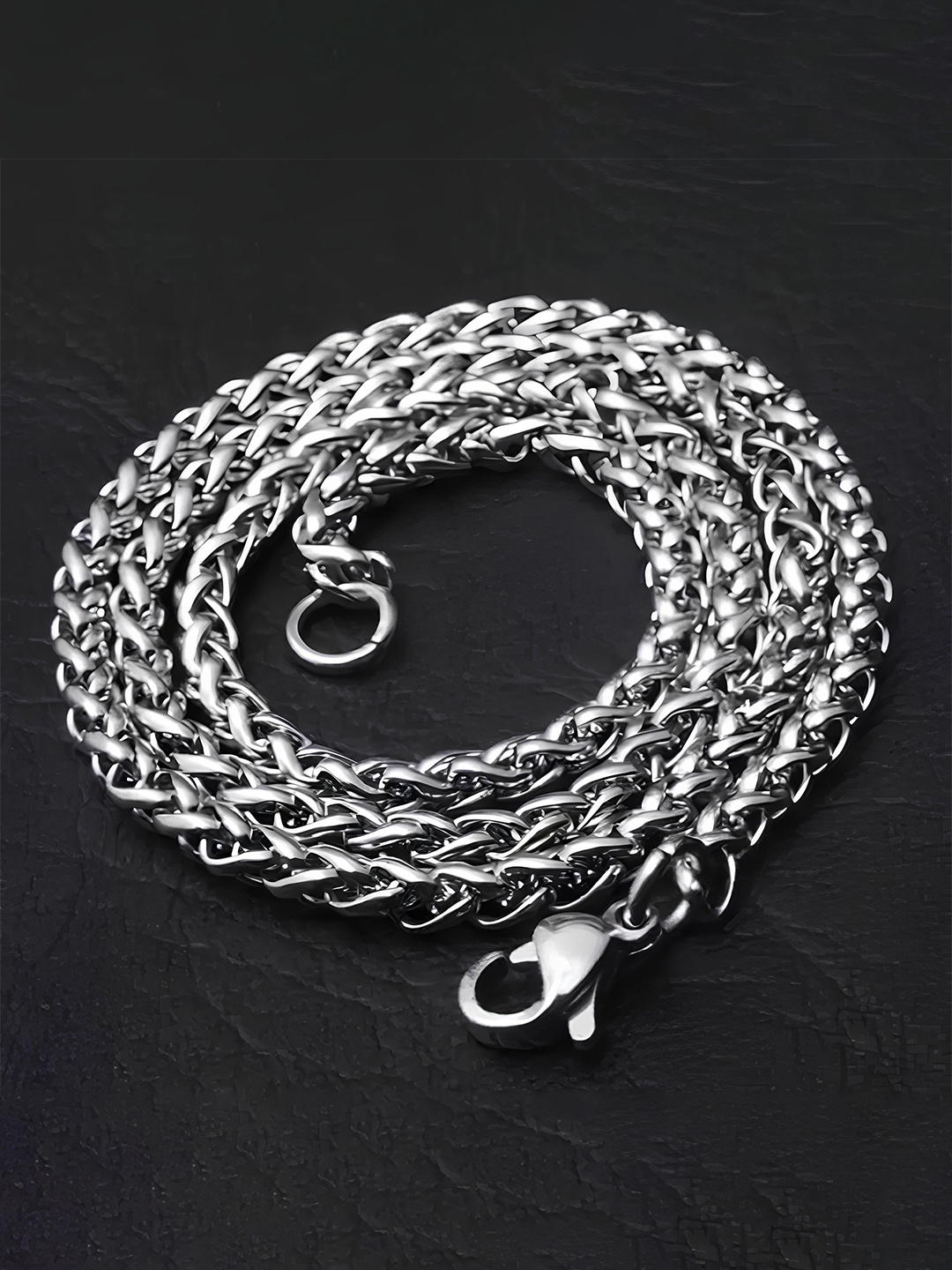 

KARISHMA KREATIONS Unisex Silver Plated Chain