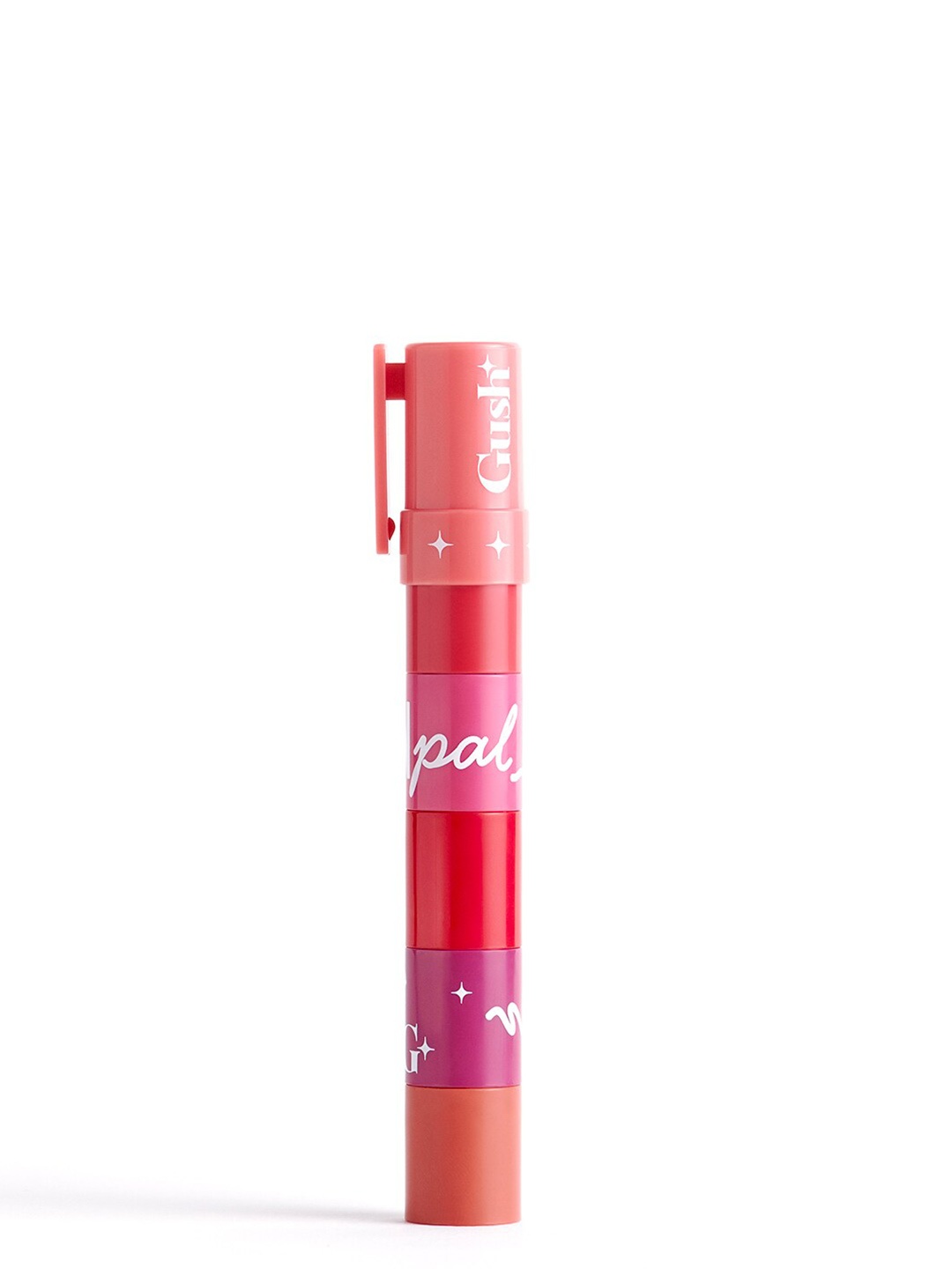 

Gush Beauty Pal 5-in-1 Stackable Pen Lipstick - 4.8 g - 01, Multi