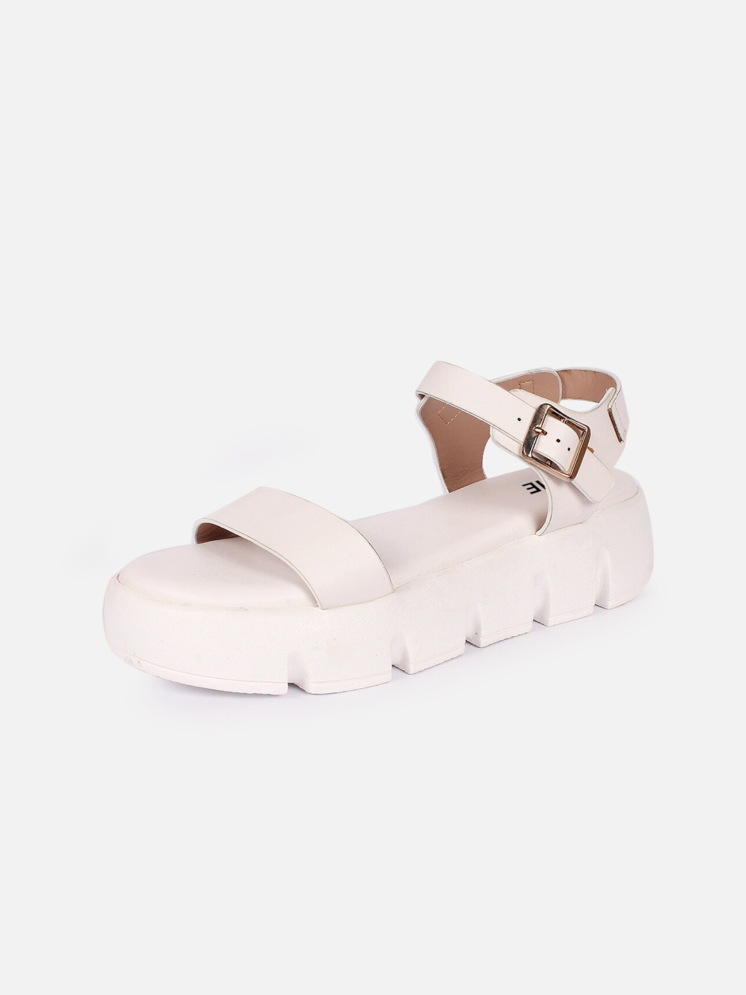 

Lavie Strap Open Flatform Heels, White