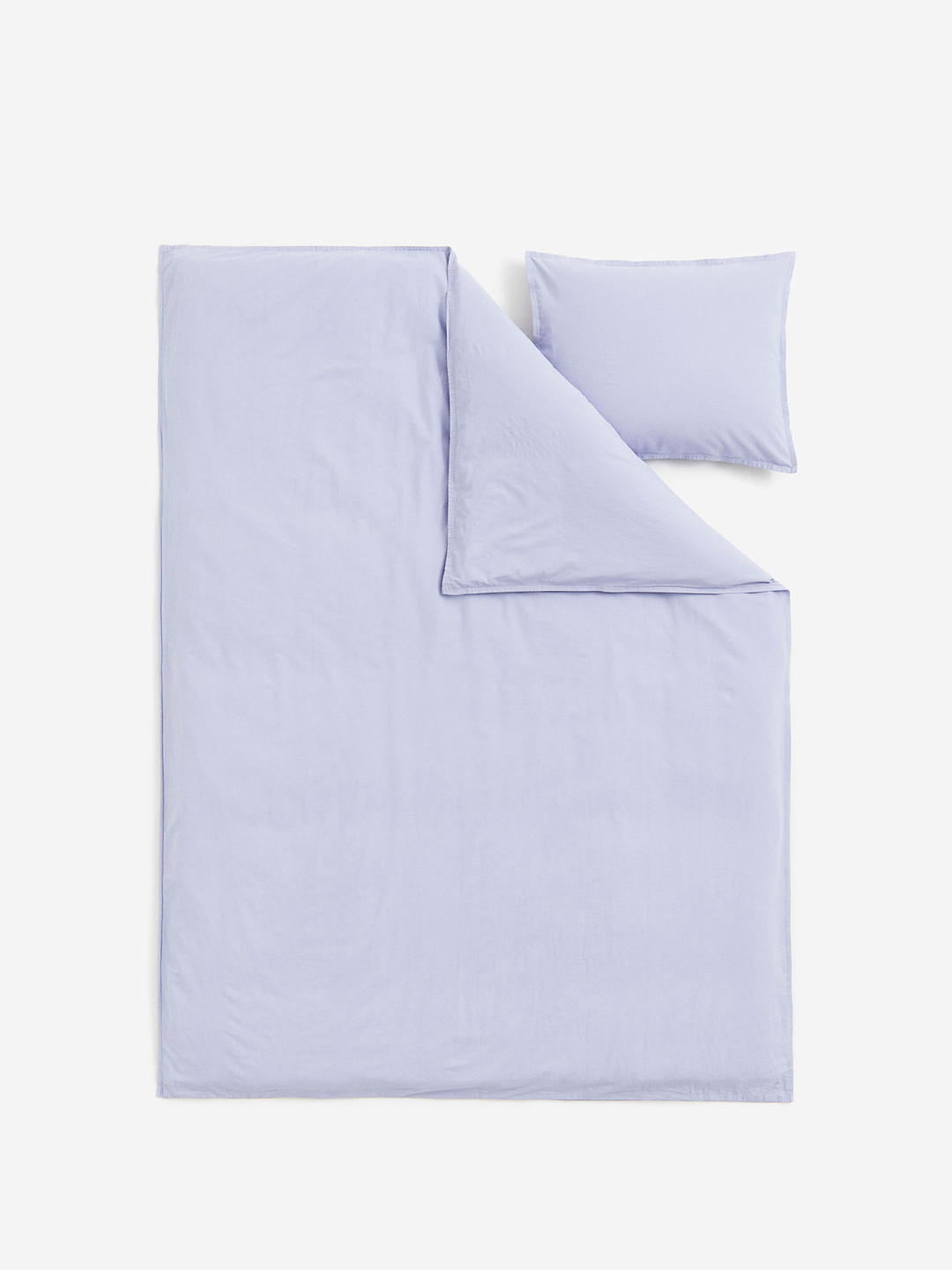 

H&M Purple Pure-Cotton Single Duvet Cover Set