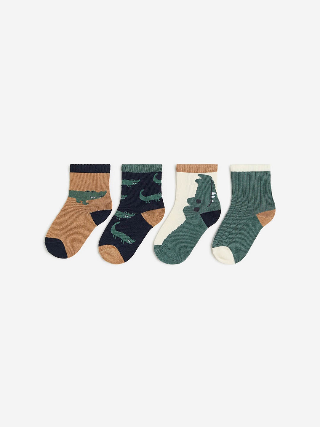 

H&M Boys 4-Pack Socks, Blue