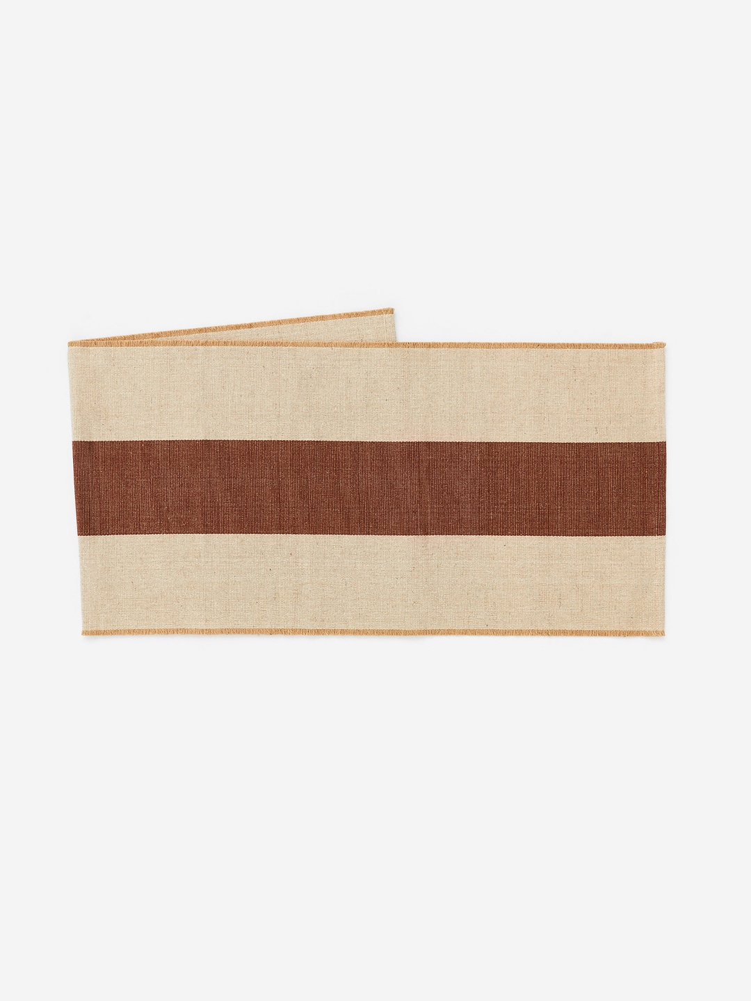 

H&M Beige & Brown Jute-Blend Table Runners