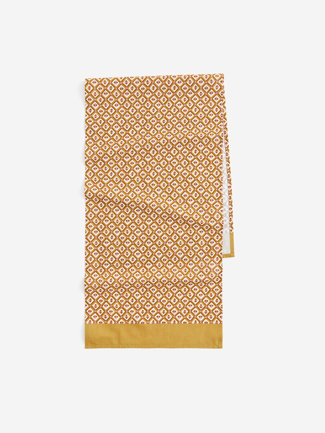 

H&M Yellow Pure Cotton Patterned Table Runners