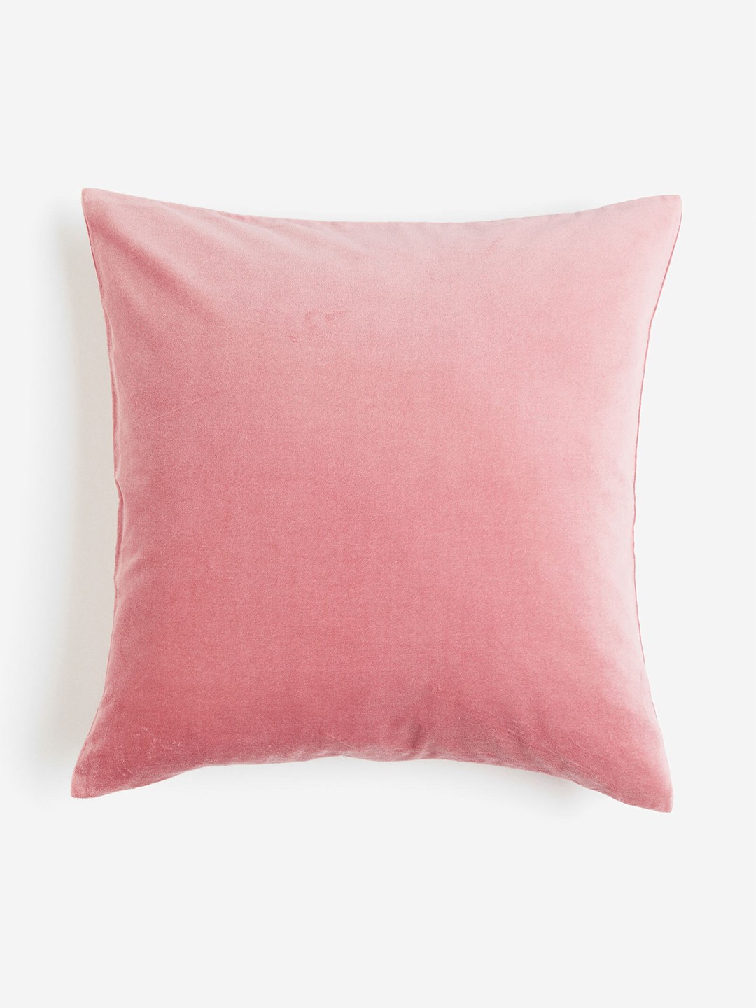 

H&M Pink Cotton Velvet Cushion Cover