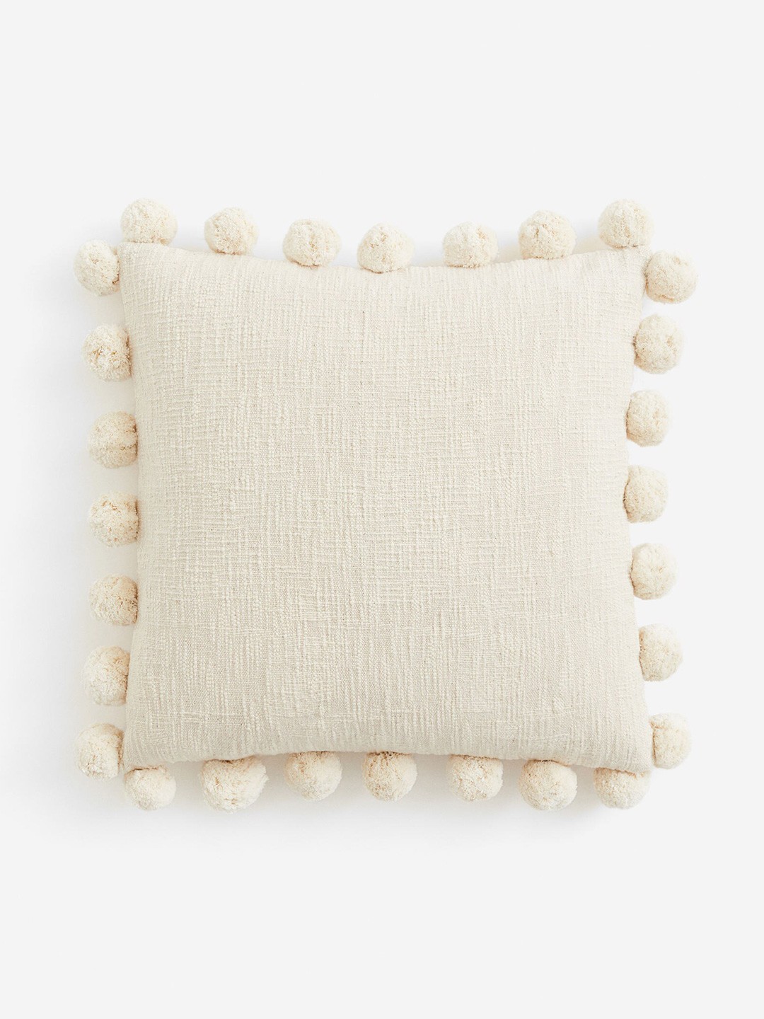 

H&M Beige Pure Cotton Cushion Cover