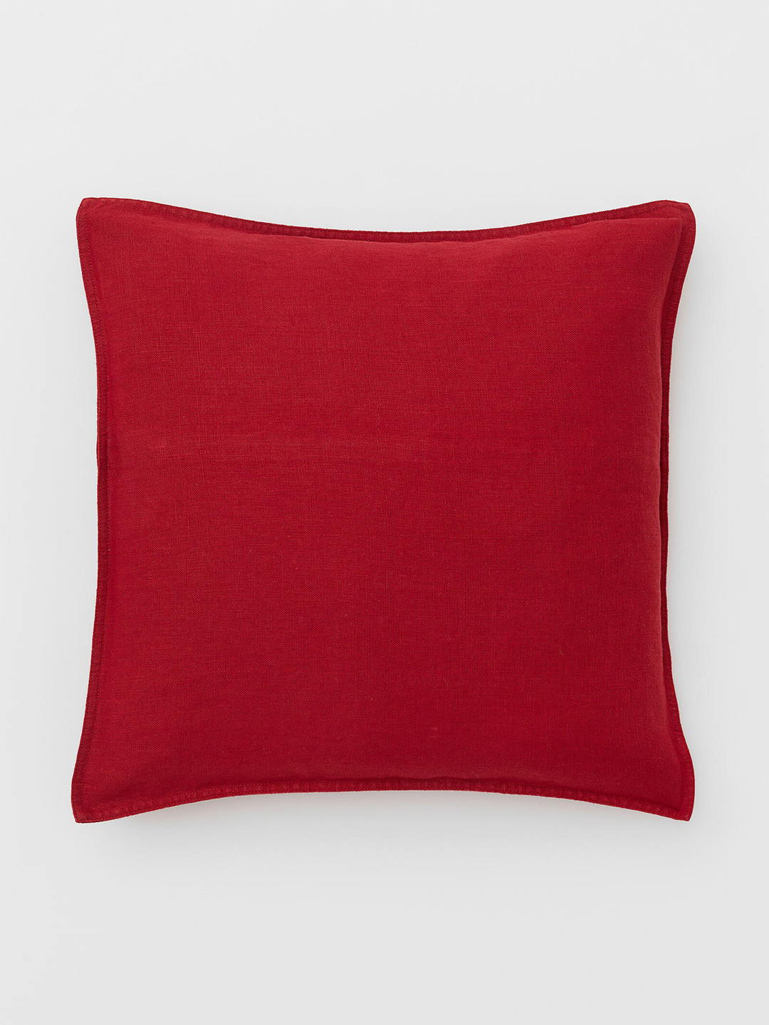 

H&M Red Washed Linen Cushion Cover