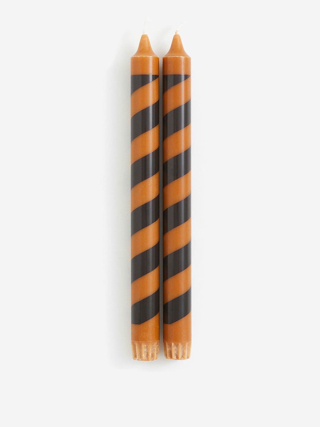 

H&M Brown 2-Pack Candy Cane Candles