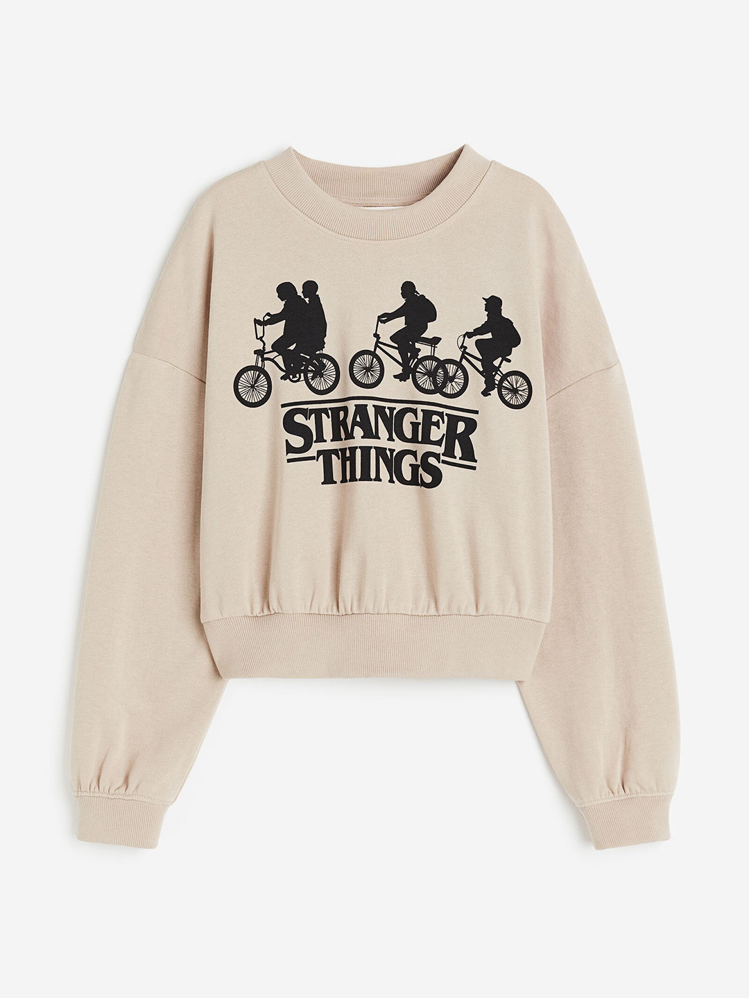 

H&M Girls Oversized Sweatshirts, Beige
