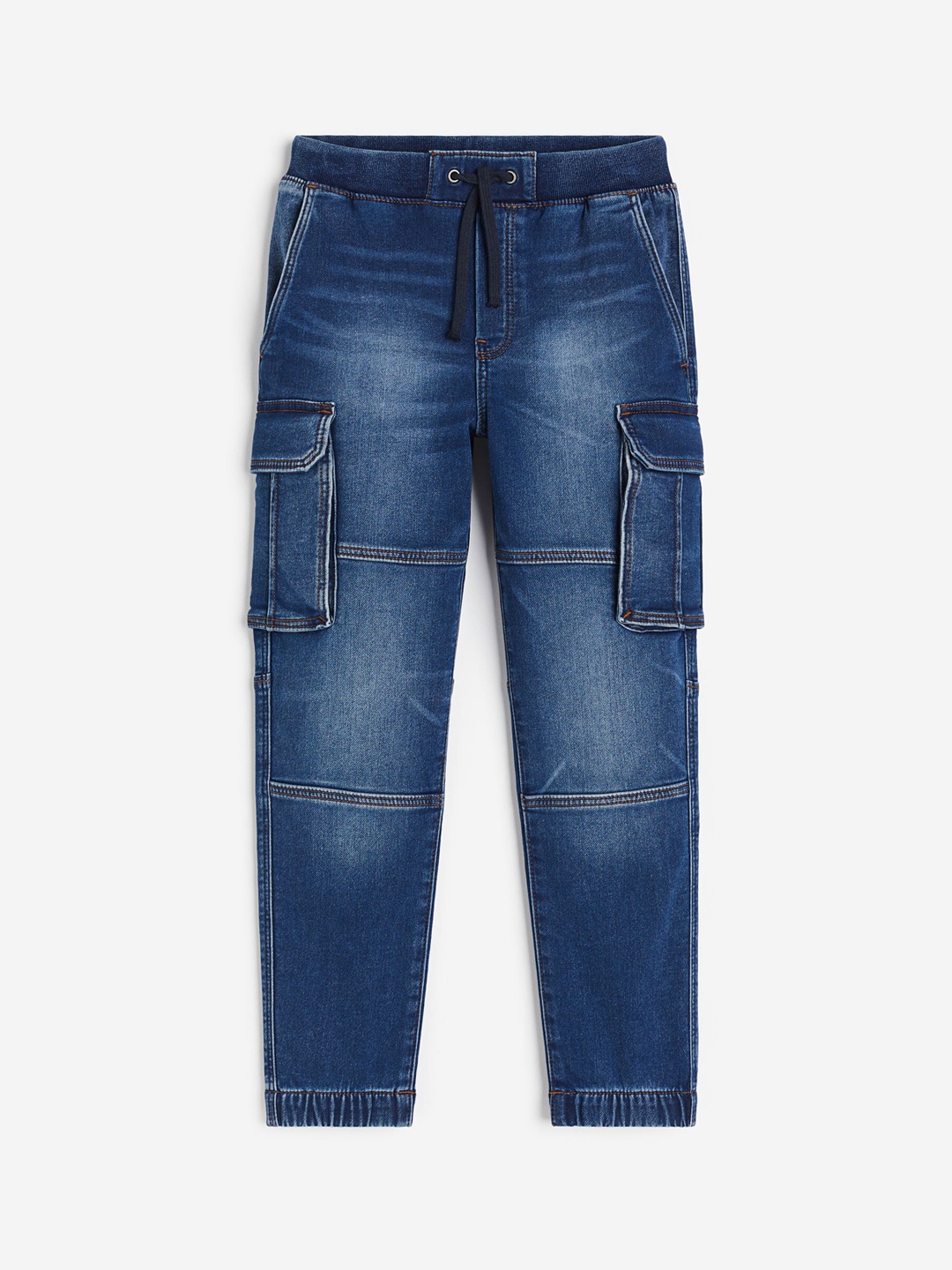 

H&M Boys Cargo Trousers, Blue