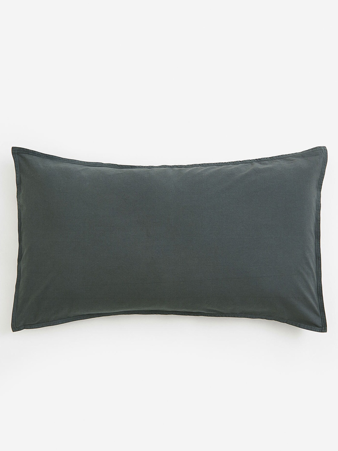 

H&M Grey Cotton Pillowcase