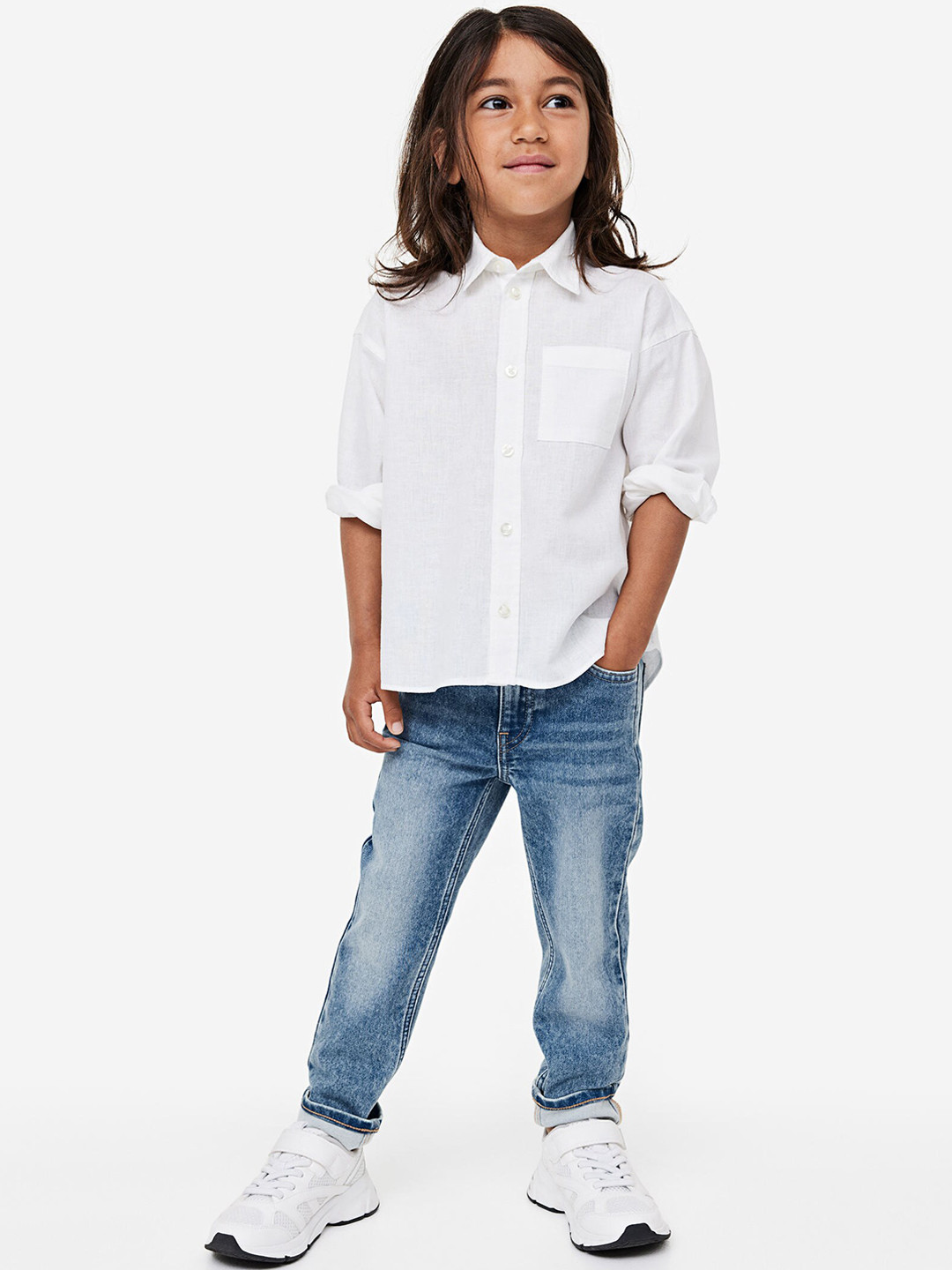 

H&M Boys Super Soft Slim Fit Jeans, Blue