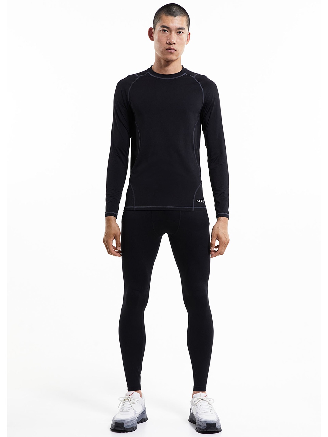 

H&M Men DryMove Sports Tights, Black