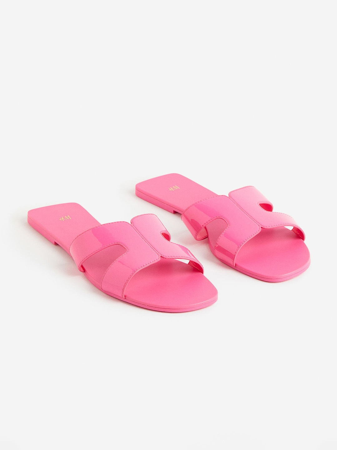 

H&M Women Slides, Pink