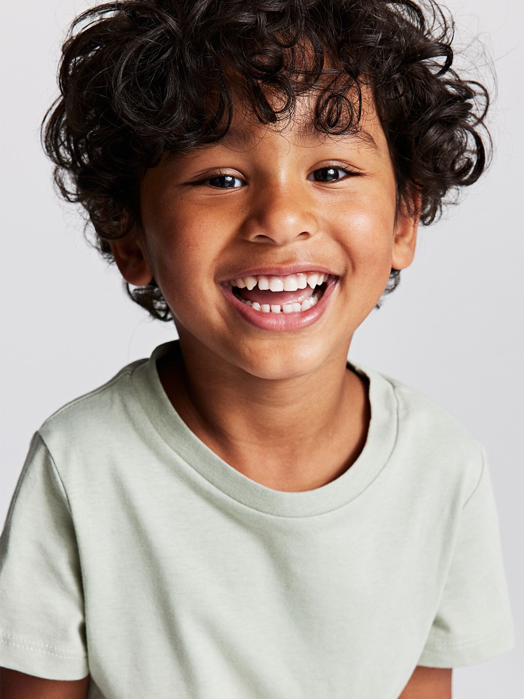 

H&M Boys 3-Pack Cotton T-Shirts, Green