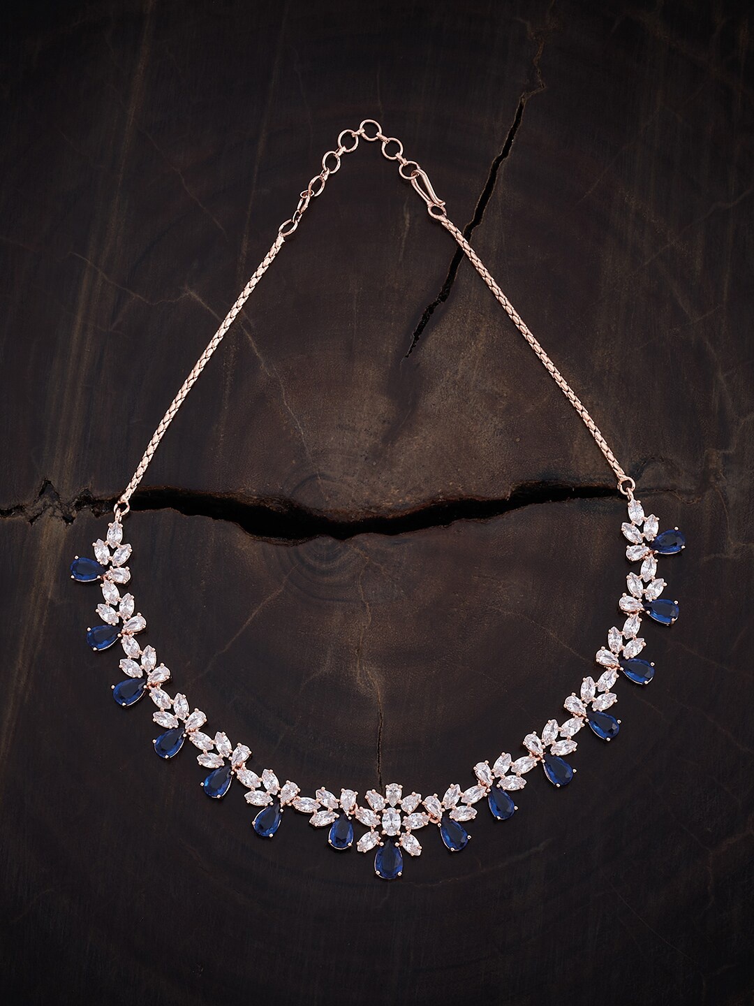 

Kushal's Fashion Jewellery Copper Rose Gold-Plated Necklace