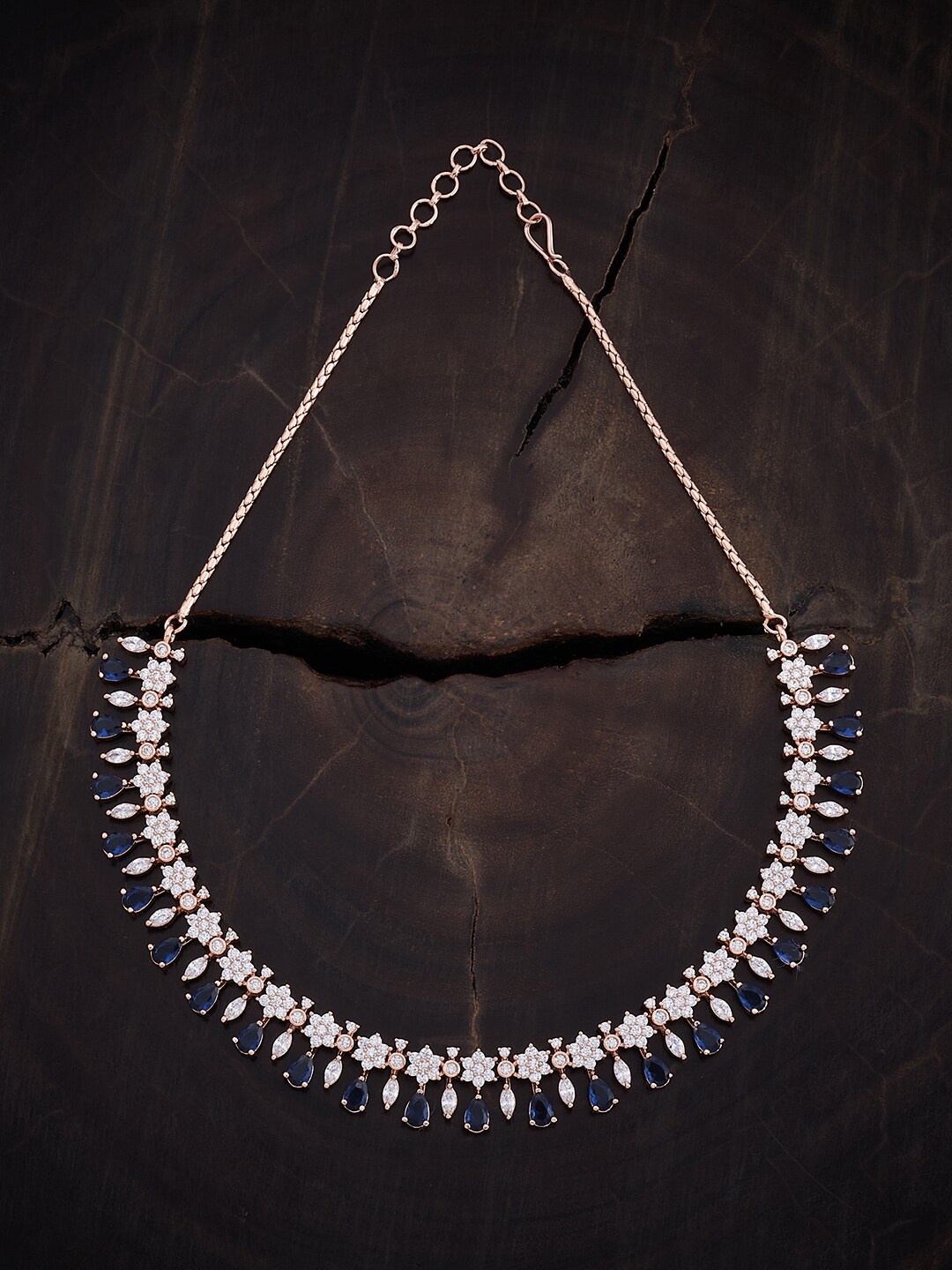 

Kushal's Fashion Jewellery Copper Rose Gold-Plated Necklace
