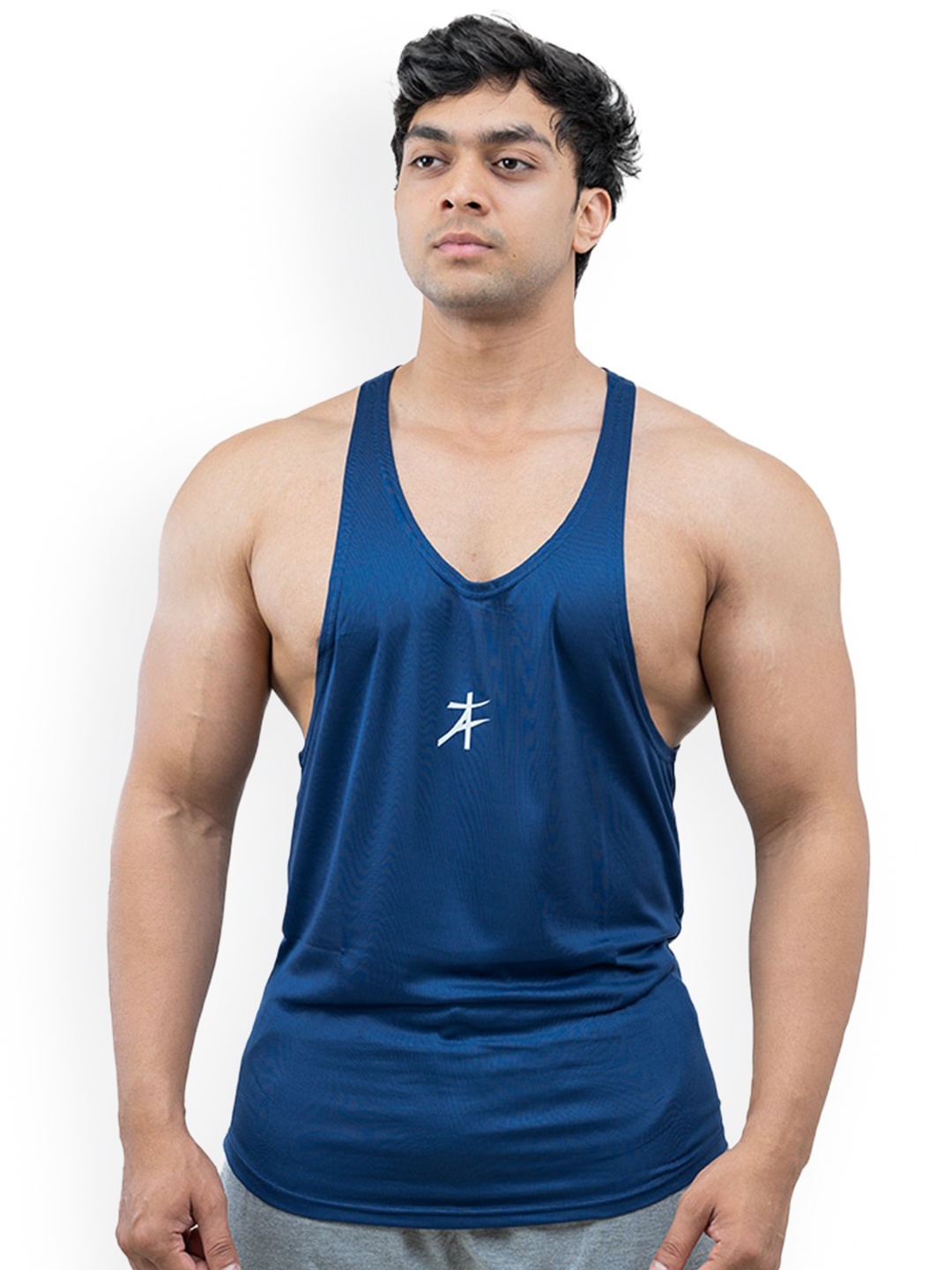 

Athflex Sleeveless Innerwear Vests, Navy blue