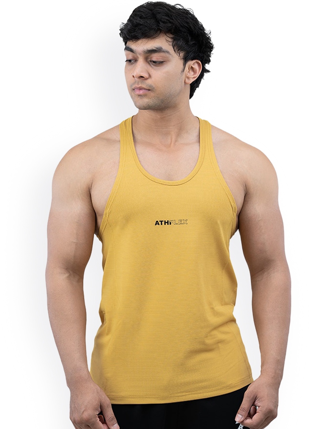 

Athflex Sleeveless Innerwear Vests D1-E-S-Mustard
