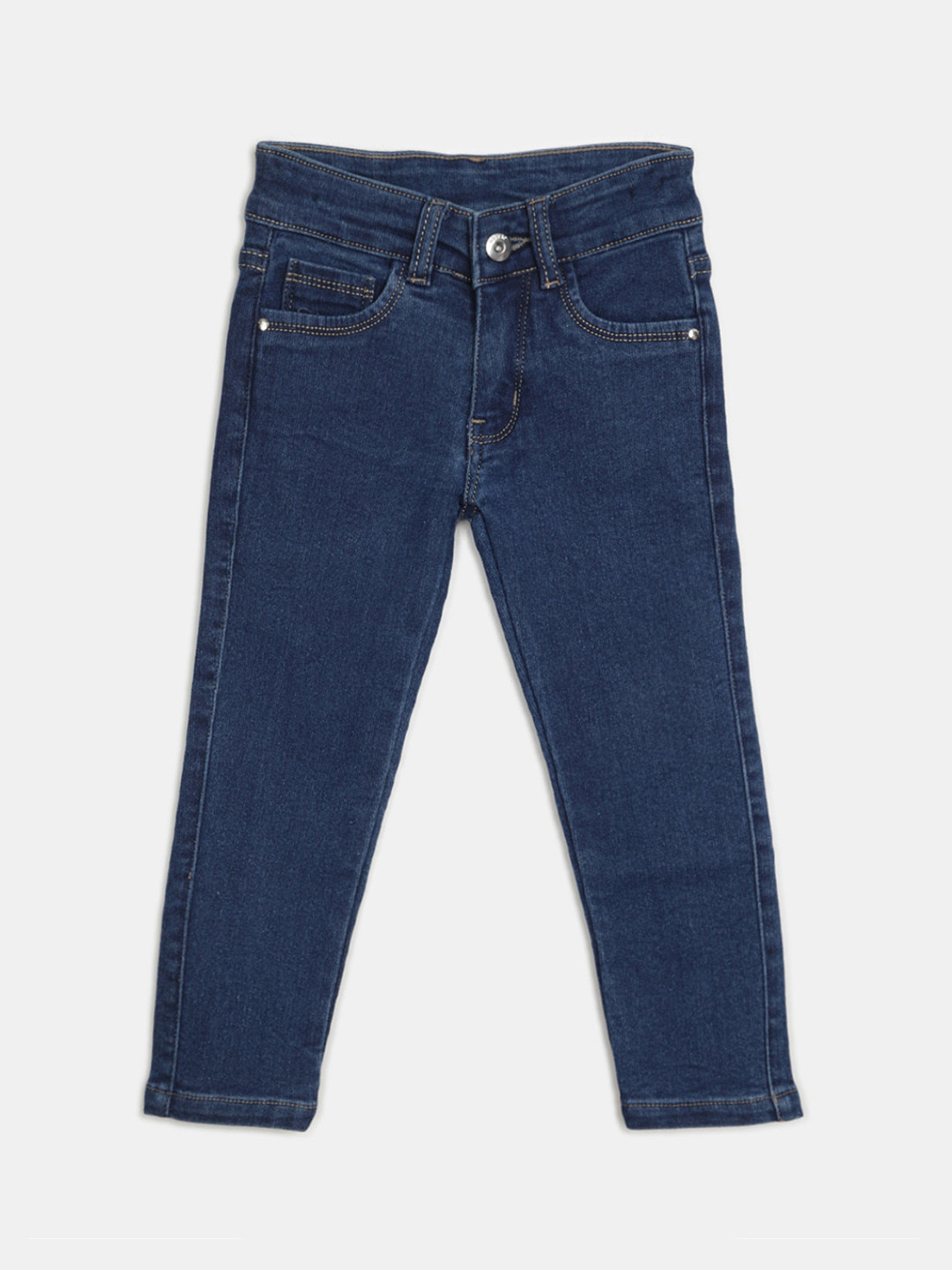

V-Mart Girls Mid Rise Jeans, Blue