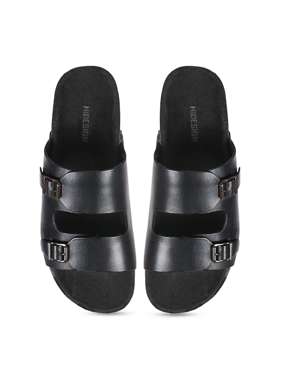 

Hidesign Puerto Rico Leather Open Toe Flats, Black
