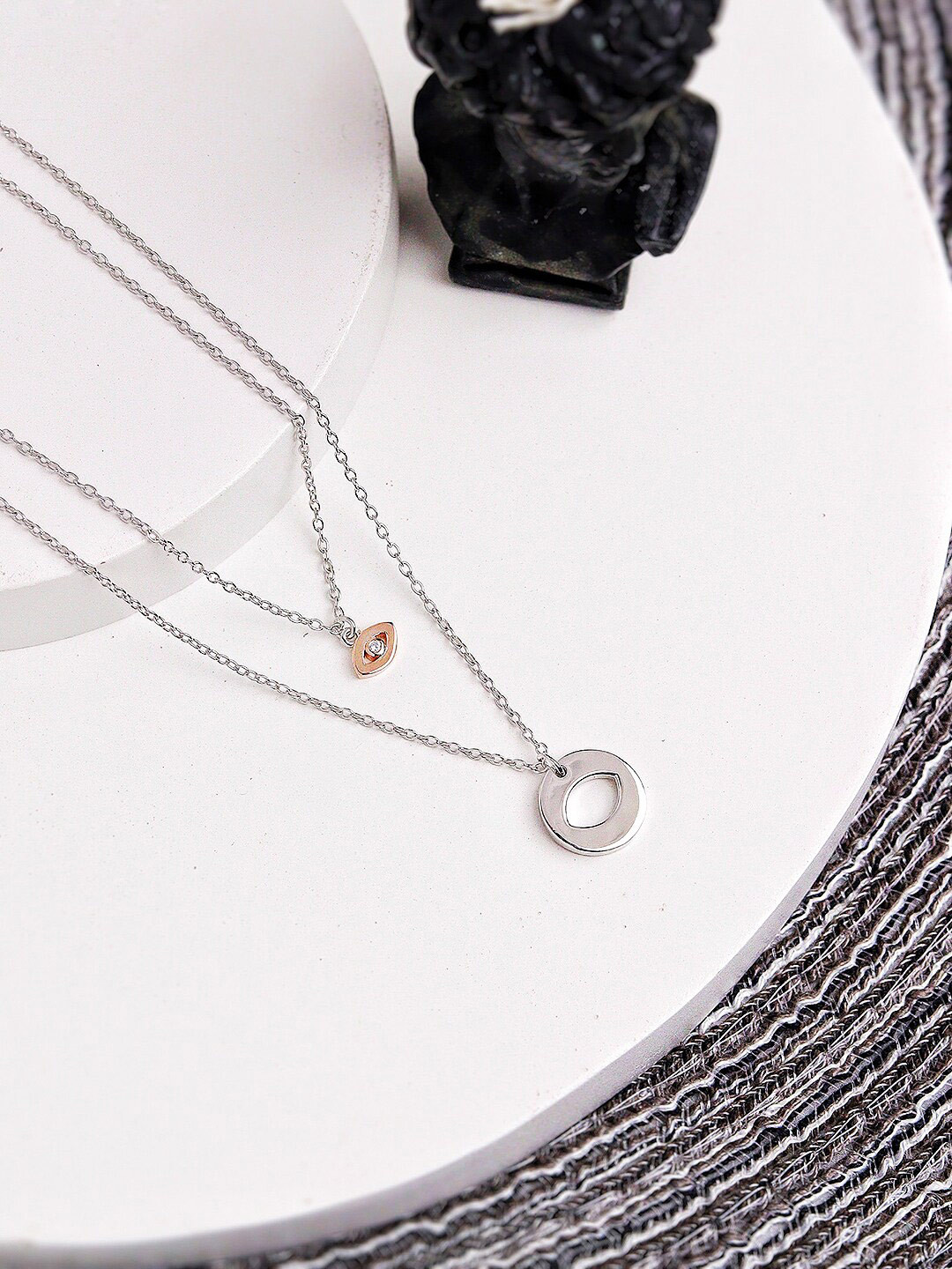 

CURIO COTTAGE Sterling Silver Rhodium-Plated Chain